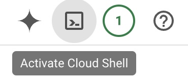 Google Cloud Console - Shell